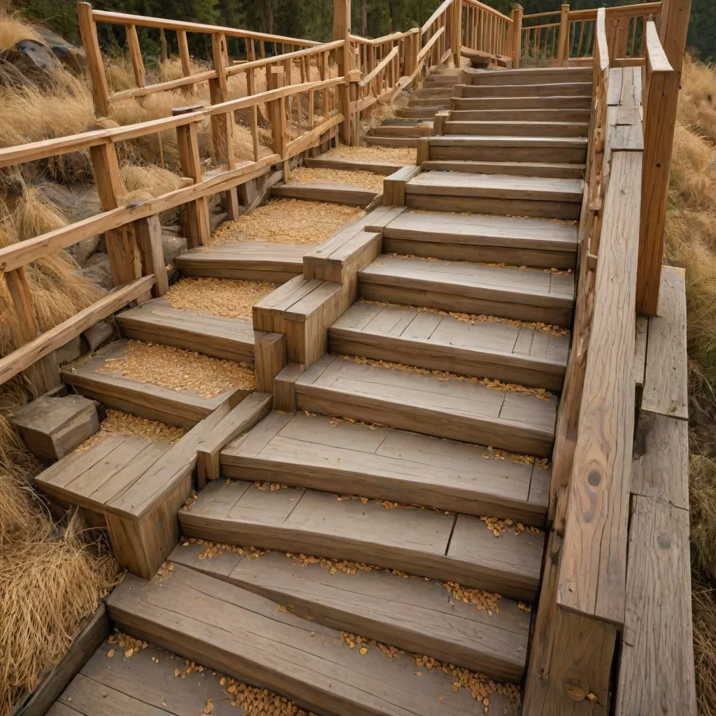 Jak zrobić zewnętrzne schody drewniane?