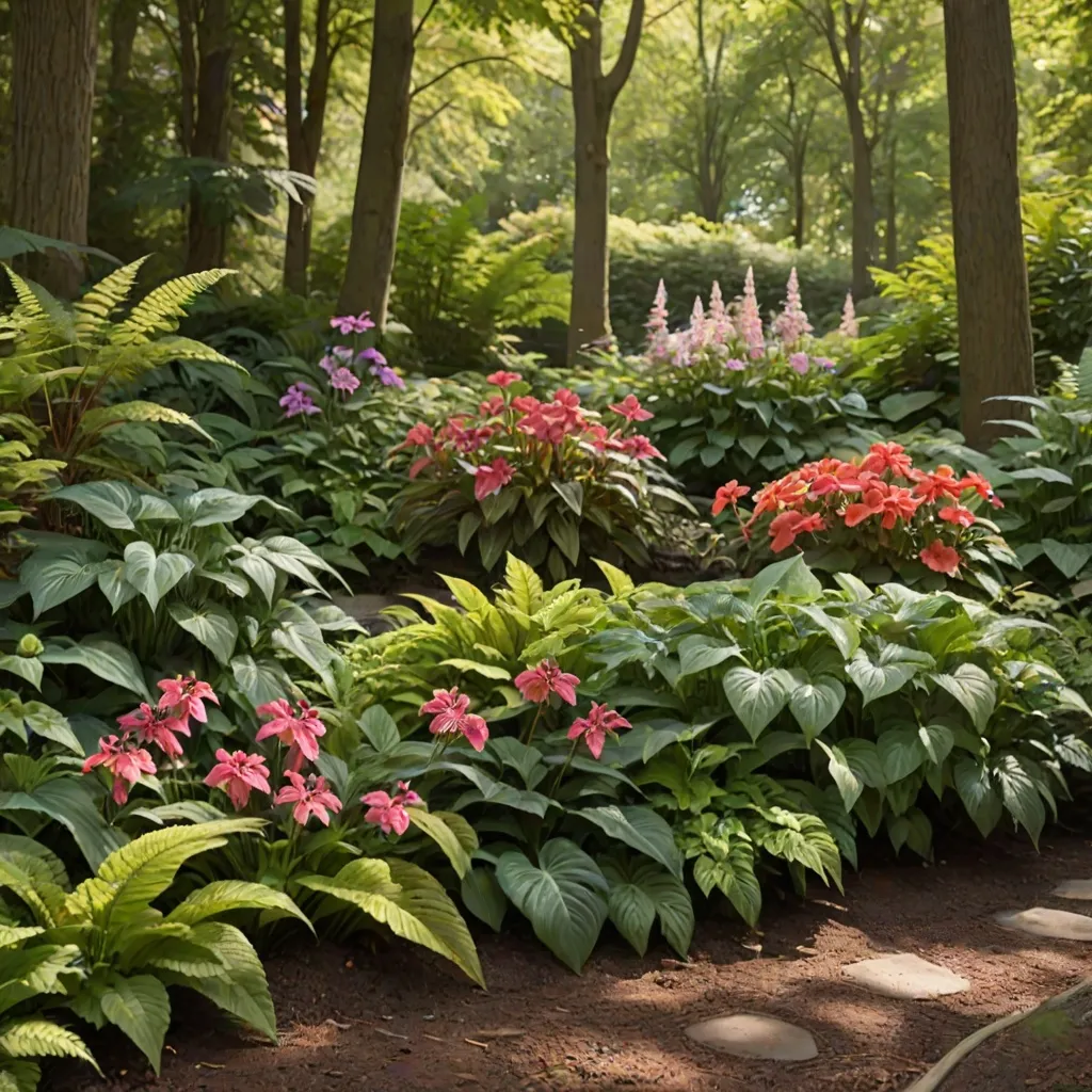 Jakie kwiaty wybrać do ogrodu cieniolubnego? Lista najlepszych roślin