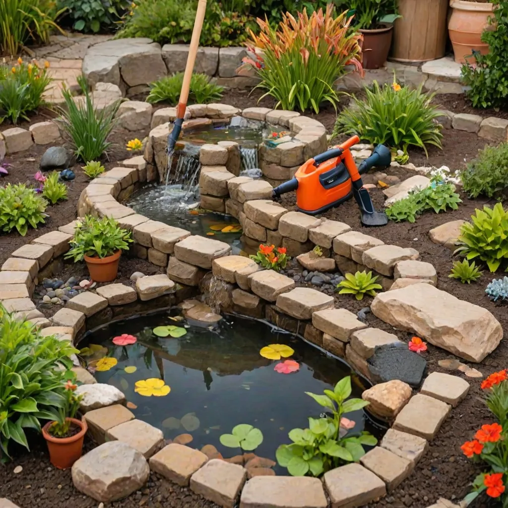 Jak założyć oczko wodne w ogrodzie? Krok po kroku