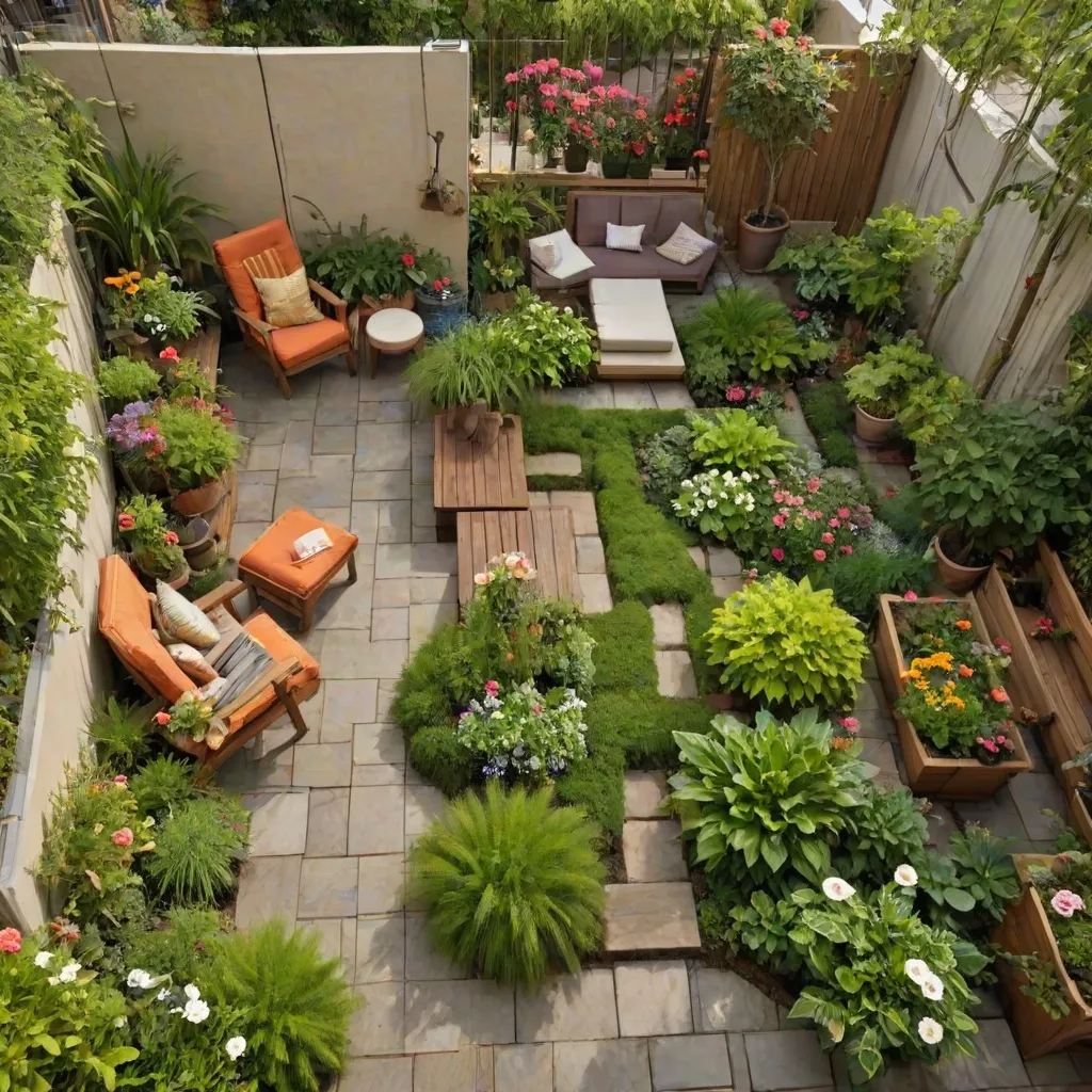 Porady dotyczące projektowania małego ogrodu – maksymalna funkcjonalność na małej przestrzeni